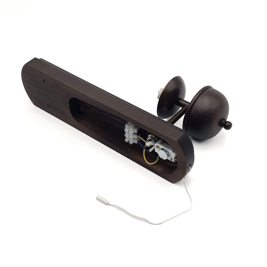 Brilagi - LED Φωτιστικό τοίχου COTTAGE 1xG9/40W/230V οξιά/λευκό