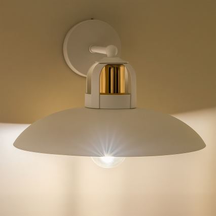 Brilagi - LED Φωτιστικό τοίχου FLAMENGO 1xE27/60W/230V λευκό