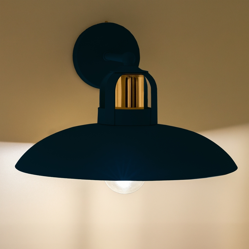 Brilagi - LED Φωτιστικό τοίχου FLAMENGO 1xE27/60W/230V μπλε