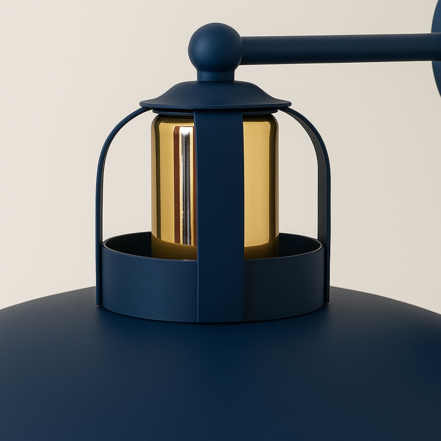 Brilagi - LED Φωτιστικό τοίχου FLAMENGO 1xE27/60W/230V μπλε