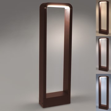 Brilagi - LED φωτιστικό εξωτερικού χώρου BARI LED/7W/230V 3000/4000/6000K καφέ IP54 50 cm