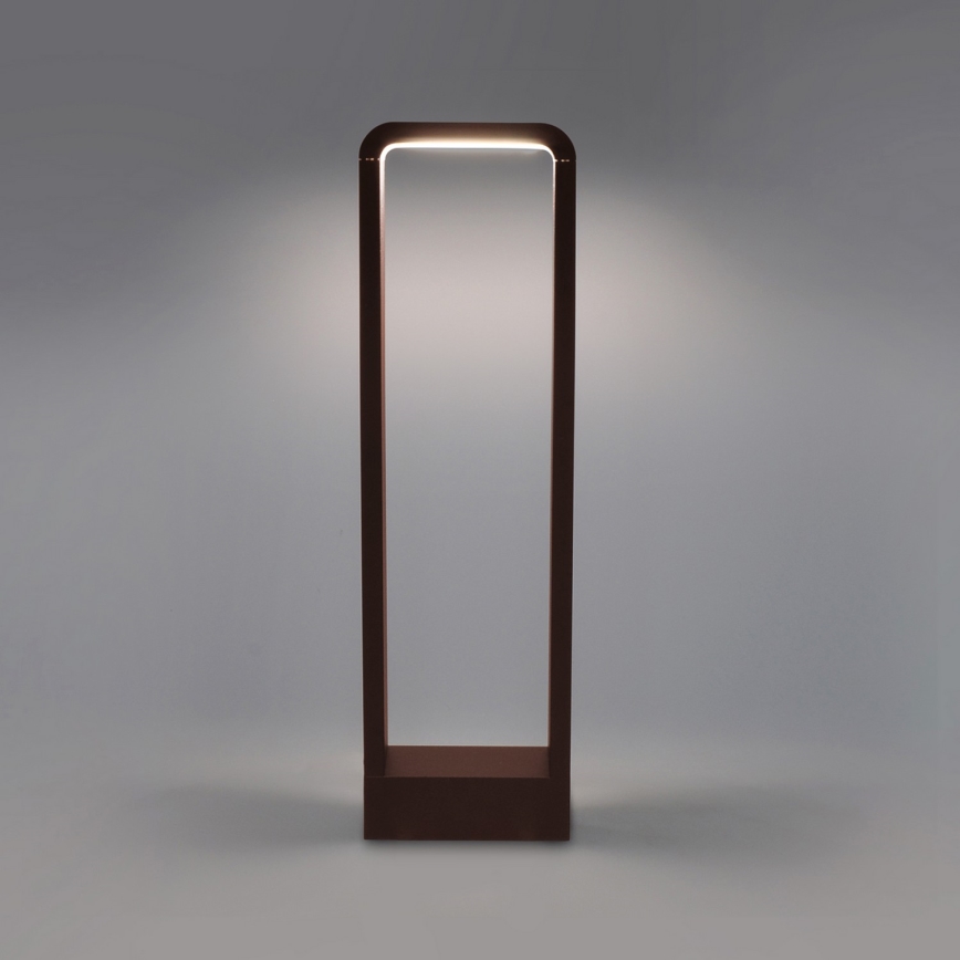 Brilagi - LED φωτιστικό εξωτερικού χώρου BARI LED/7W/230V 3000/4000/6000K καφέ IP54 50 cm