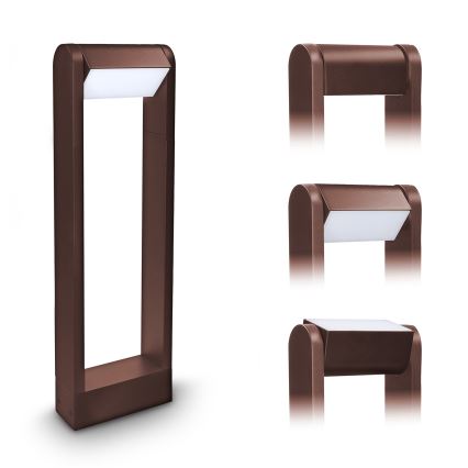 Brilagi - LED φωτιστικό εξωτερικού χώρου CROTONE LED/7W/230V καφέ IP54 50 cm