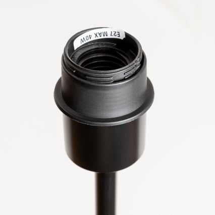 Brilagi - LED φωτιστικό δαπέδου CERIA 1xE27/40W/230V διάμ. 20,5 εκ. λευκό/μαύρο