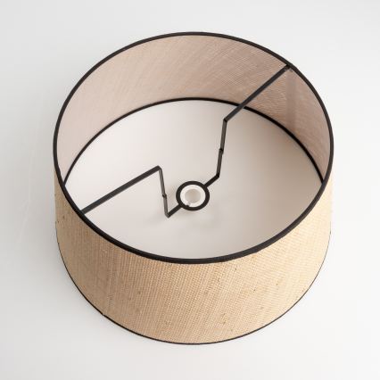 Brilagi - LED φωτιστικό δαπέδου CERIA 1xE27/60W/230V διάμ. 50 cm μπεζ