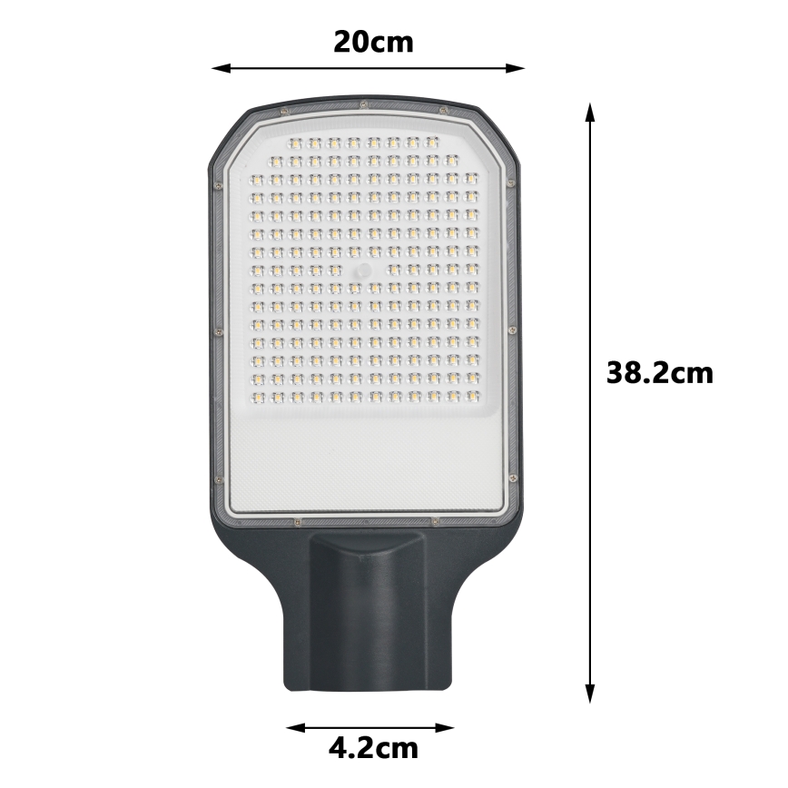 Brilagi - LED Φωτιστικό δρόμου URBANLIGHT LED/100W/230V ανθρακί IP65