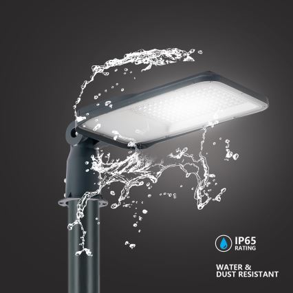 Brilagi - LED φωτιστικό δρόμου URBANLIGHT LED/100W/230V ανθρακί IP65
