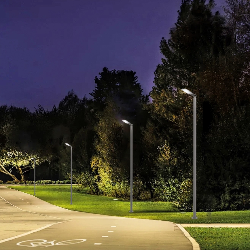 Brilagi - LED φωτιστικό δρόμου URBANLIGHT LED/100W/230V γκρι IP65