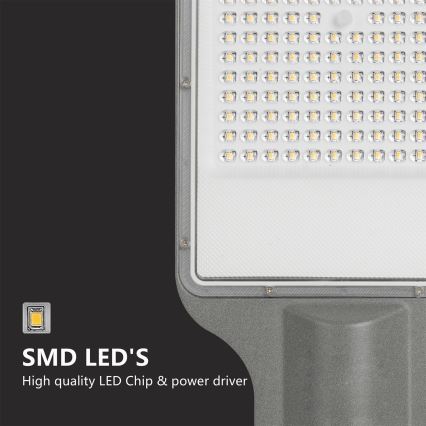 Brilagi - LED φωτιστικό δρόμου URBANLIGHT LED/100W/230V γκρι IP65