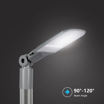 Brilagi - LED φωτιστικό δρόμου URBANLIGHT LED/100W/230V γκρι IP65