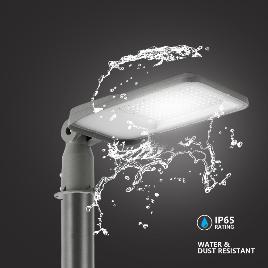Brilagi - LED Φωτιστικό Δρόμου URBANLIGHT LED/100W/230V γκρι IP65