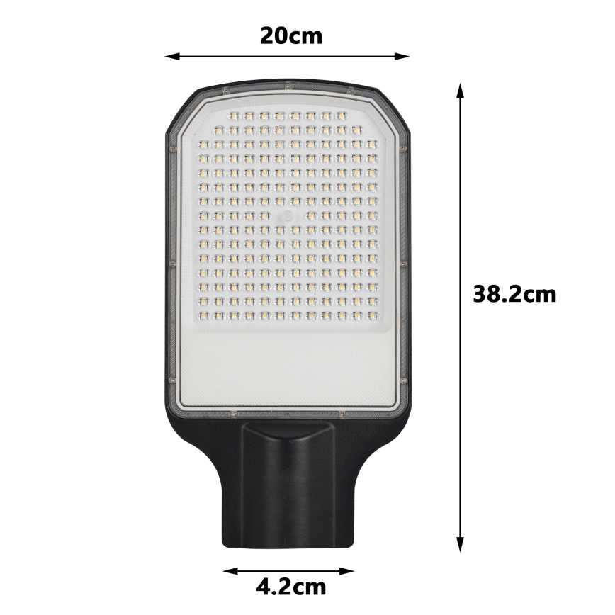 Brilagi - LED Φωτιστικό δρόμου URBANLIGHT LED/100W/230V μαύρο IP65