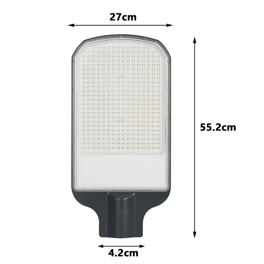 Brilagi - LED Φωτιστικό δρόμου URBANLIGHT LED/200W/230V ανθρακί IP65