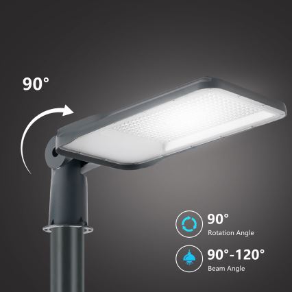 Brilagi - LED Φωτιστικό δρόμου URBANLIGHT LED/200W/230V ανθρακί IP65