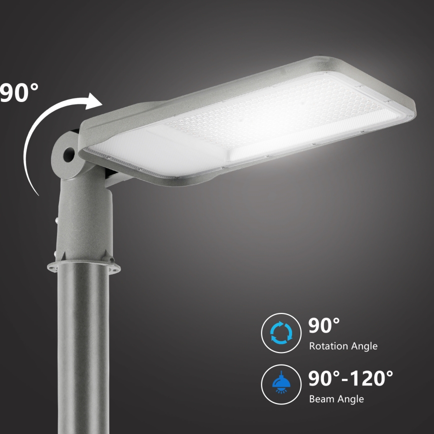 Brilagi - LED Φωτιστικό δρόμου URBANLIGHT LED/200W/230V γκρι IP65