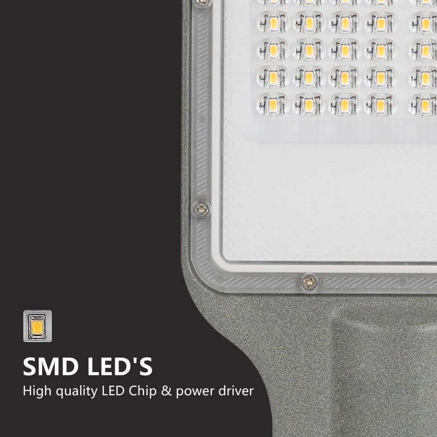 Brilagi - LED φωτιστικό δρόμου URBANLIGHT LED/50W/230V γκρι IP65