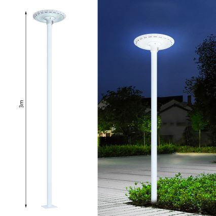 Brilagi - LED φωτιστικό δρόμου εξωτερικού χώρου URBANSPARK LED/120W/230V λευκό IP65