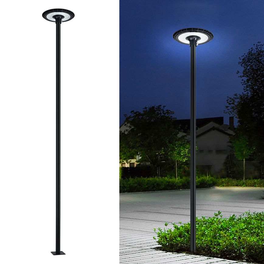 Brilagi - LED φωτιστικό δρόμου με κολώνα ύψους 4 m URBANSPARK LED/120W/230V μαύρο IP65
