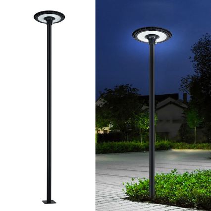 Brilagi - LED Φωτιστικό δρόμου με στύλο 3 m URBANSPARK LED/120W/230V μαύρο IP65