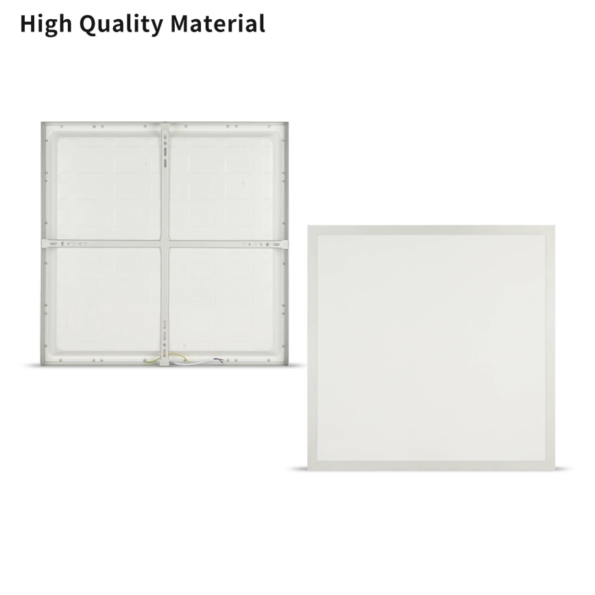 Brilagi - πλαφονιέρα οροφής LED για μπάνιο FRAME LED/50W/230V 3000/4000/6000K 60x60 cm IP44 ασημί