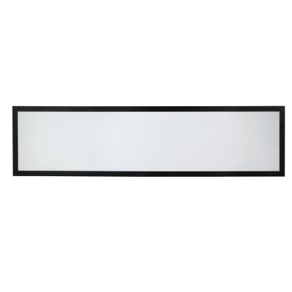 Brilagi - LED Φωτιστικό οροφής μπάνιου FRAME LED/50W/230V 120x30 cm 3000/4000/6000K IP44 μαύρο