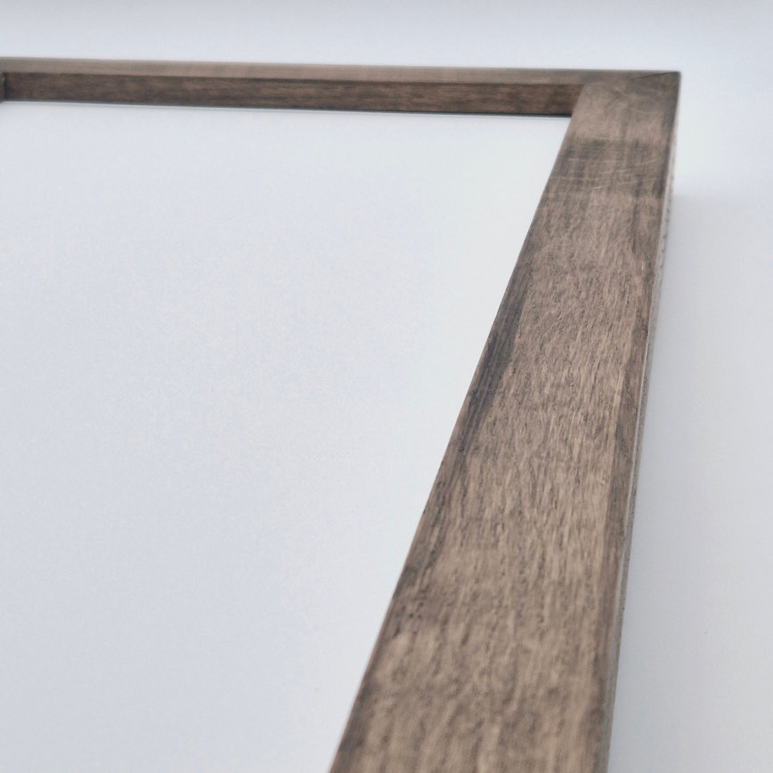 Brilagi - LED φωτιστικό οροφής μπάνιου WOODY FRAME LED/40W/230V 120x30 cm IP44 δρυς/καρυδιά