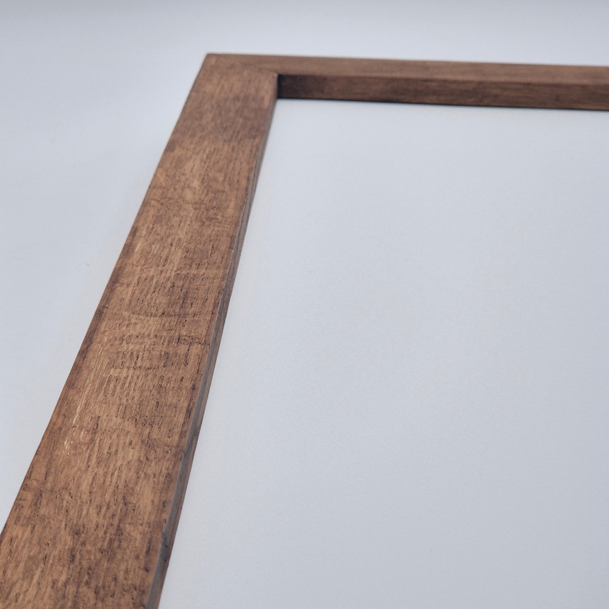 Brilagi - LED φωτιστικό οροφής μπάνιου WOODY FRAME LED/40W/230V 120x30 cm IP44 σε απόχρωση δρυός-κερασιάς