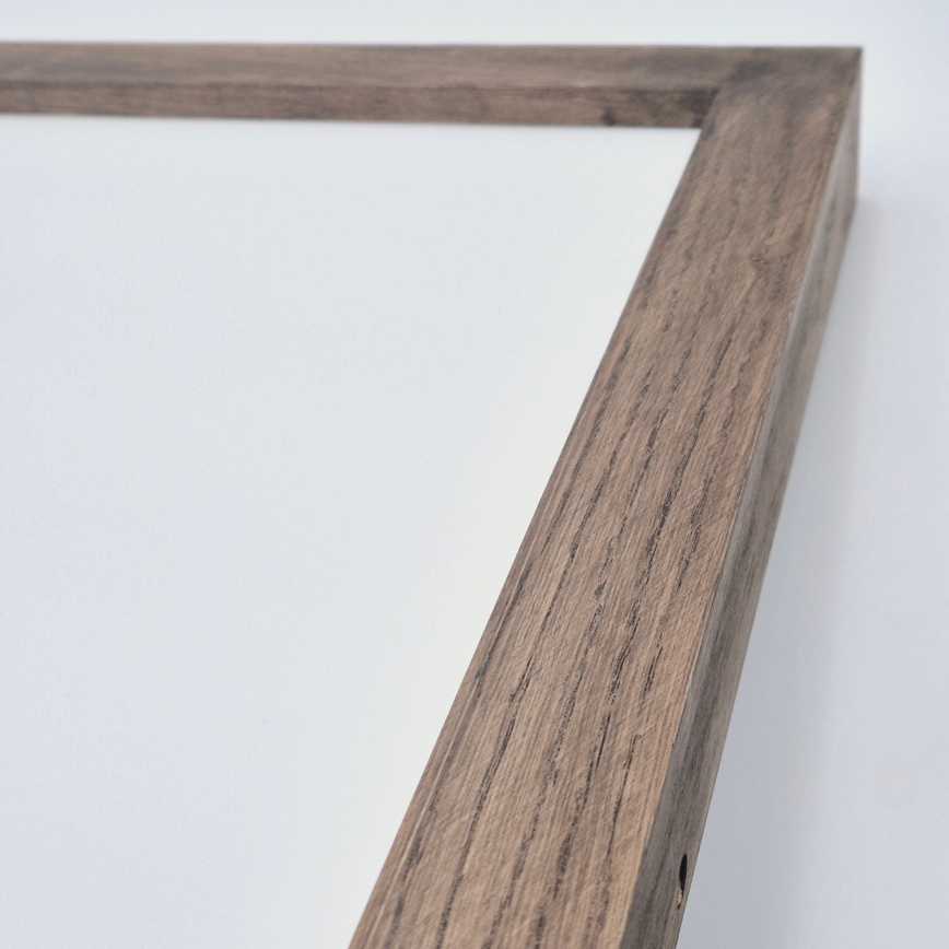 Brilagi - Φωτιστικό οροφής μπάνιου WOODY FRAME LED/40W/230V 60x60 cm IP44 δρυς/καρυδιά