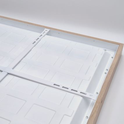 Brilagi - LED φωτιστικό οροφής για μπάνιο WOODY FRAME LED/40W/230V 60x60 cm IP44 δρυς