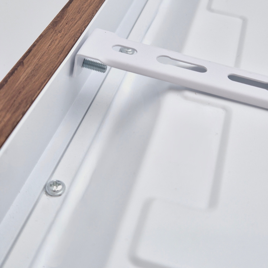 Brilagi - Φωτιστικό οροφής για μπάνιο LED WOODY FRAME LED/50W/230V 60x60 cm IP44 δρυς/κερασιά