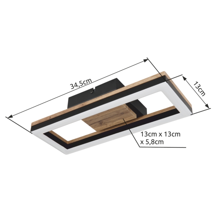 Brilagi - LED φωτιστικό οροφής AXIS LED/12W/230V
