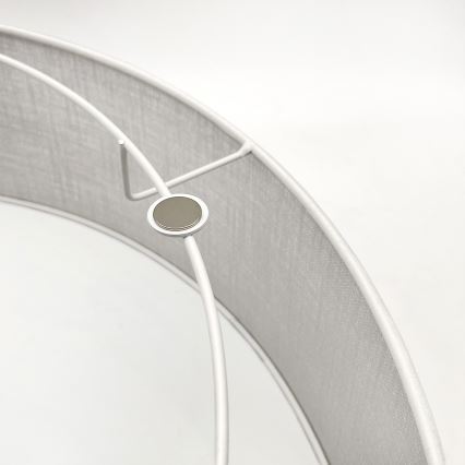 Brilagi - LED Φωτιστικό οροφής BELLADONNA 2xE27/15W/230V διάμετρος 40 cm λευκό/δρυς κερασιά