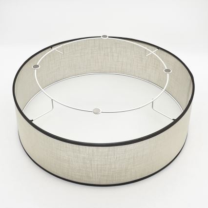 Brilagi - LED Φωτιστικό οροφής BELLADONNA 2xE27/15W/230V διάμετρος 40 cm κρεμ/δρυς