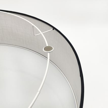 Brilagi - LED Φωτιστικό οροφής BELLADONNA 3xE27/15W/230V διάμετρος 50 cm λευκό/δρυς