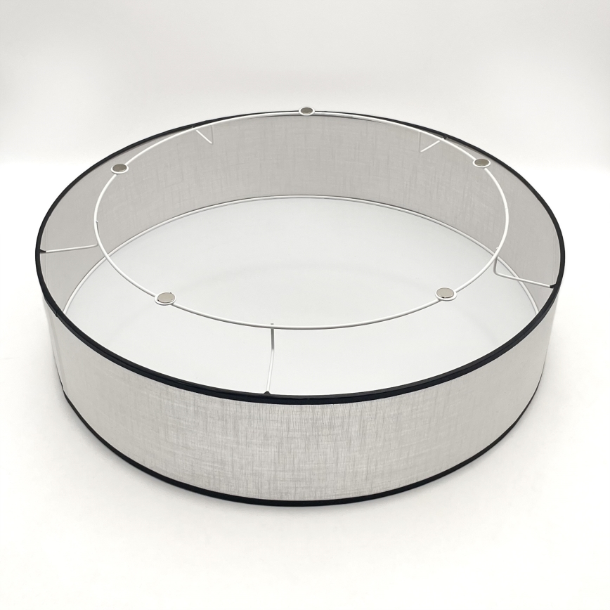 Brilagi - LED Φωτιστικό οροφής BELLADONNA 3xE27/15W/230V διάμετρος 50 cm λευκό/δρυς