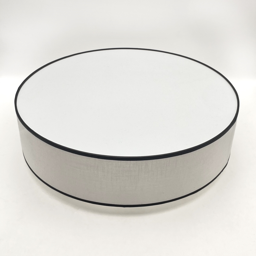 Brilagi - LED Φωτιστικό οροφής BELLADONNA 3xE27/15W/230V διάμετρος 50 cm λευκό/δρυς