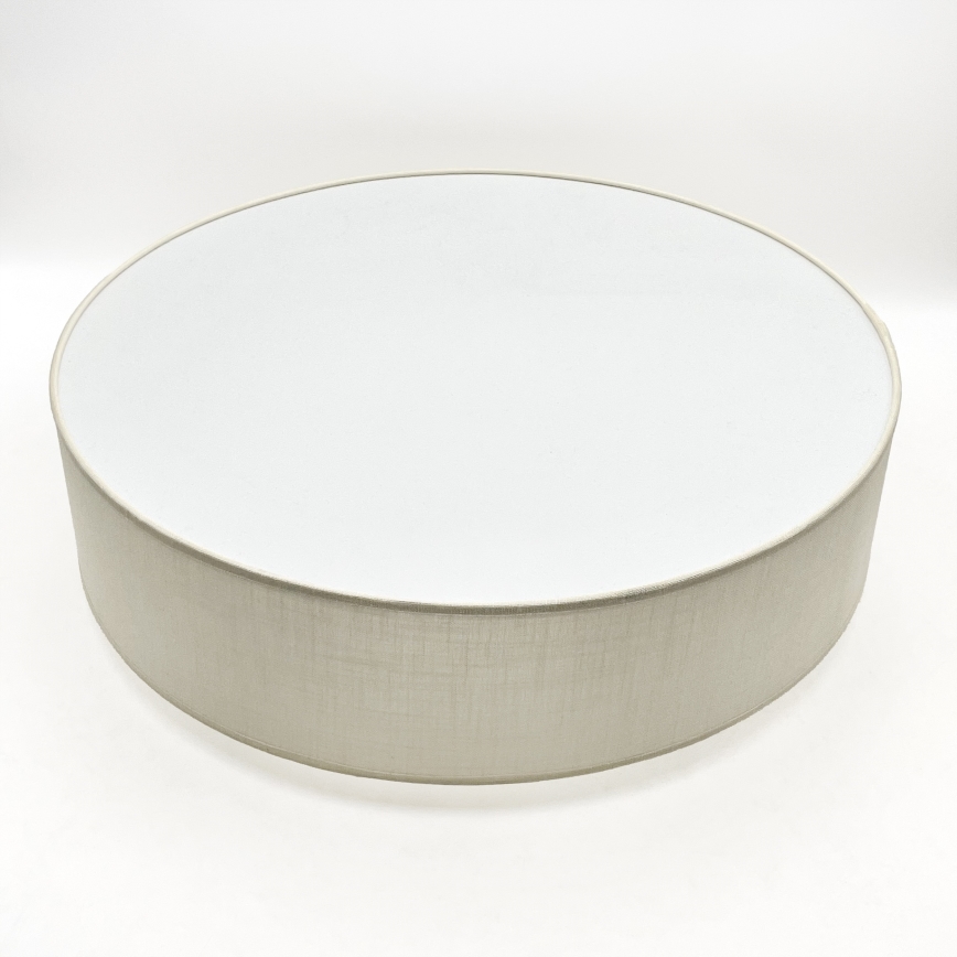 Brilagi - LED Φωτιστικό οροφής BELLADONNA 3xE27/15W/230V διάμετρος 50 cm κρεμ/δρυς