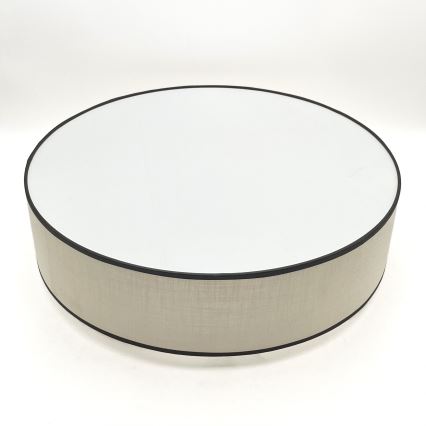 Brilagi - LED Φωτιστικό οροφής BELLADONNA 3xE27/15W/230V διάμετρος 50 cm κρεμ/δρυς