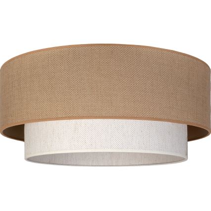 Brilagi - LED Φωτιστικό οροφής BOHO ECO 1xE27/10W/230V Ø 40 cm μπεζ/κρεμ