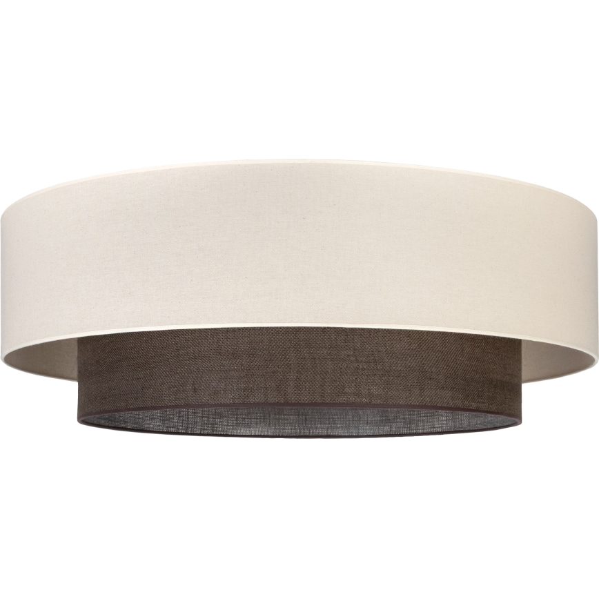 Brilagi - LED Φωτιστικό Οροφής BOHO STYLE 3xE27/15W/230V διάμ. 80 cm κρεμ/καφέ