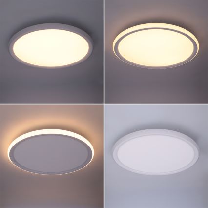 Brilagi - LED Φωτιστικό οροφής CARLOS LED/24W/230V pr. 40 cm λευκό