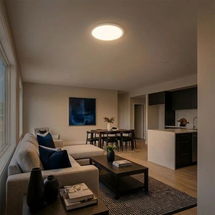 Brilagi - LED Φωτιστικό οροφής CARLOS LED/24W/230V pr. 40 cm λευκό