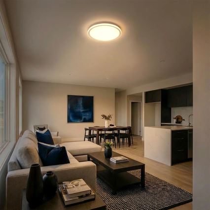Brilagi - LED Φωτιστικό οροφής CARLOS LED/24W/230V pr. 40 cm λευκό