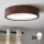 Brilagi - LED φωτιστικό οροφής CARVALHO 2xE27/15W/230V δρυς/καρυδιά διάμ. 37 εκ.