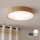 Brilagi - LED φωτιστικό οροφής CARVALHO 4xE27/60W/230V δρυς διάμ. 57,5 cm