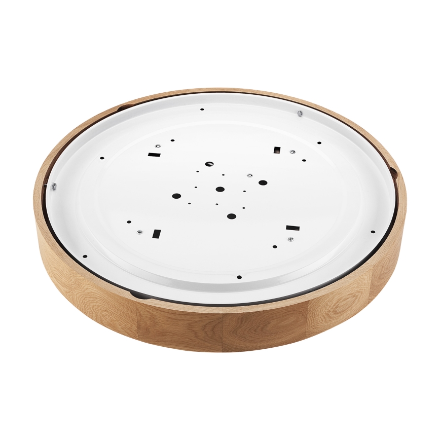 Brilagi - LED φωτιστικό οροφής CARVALHO 4xE27/60W/230V δρυς διάμ. 57,5 cm