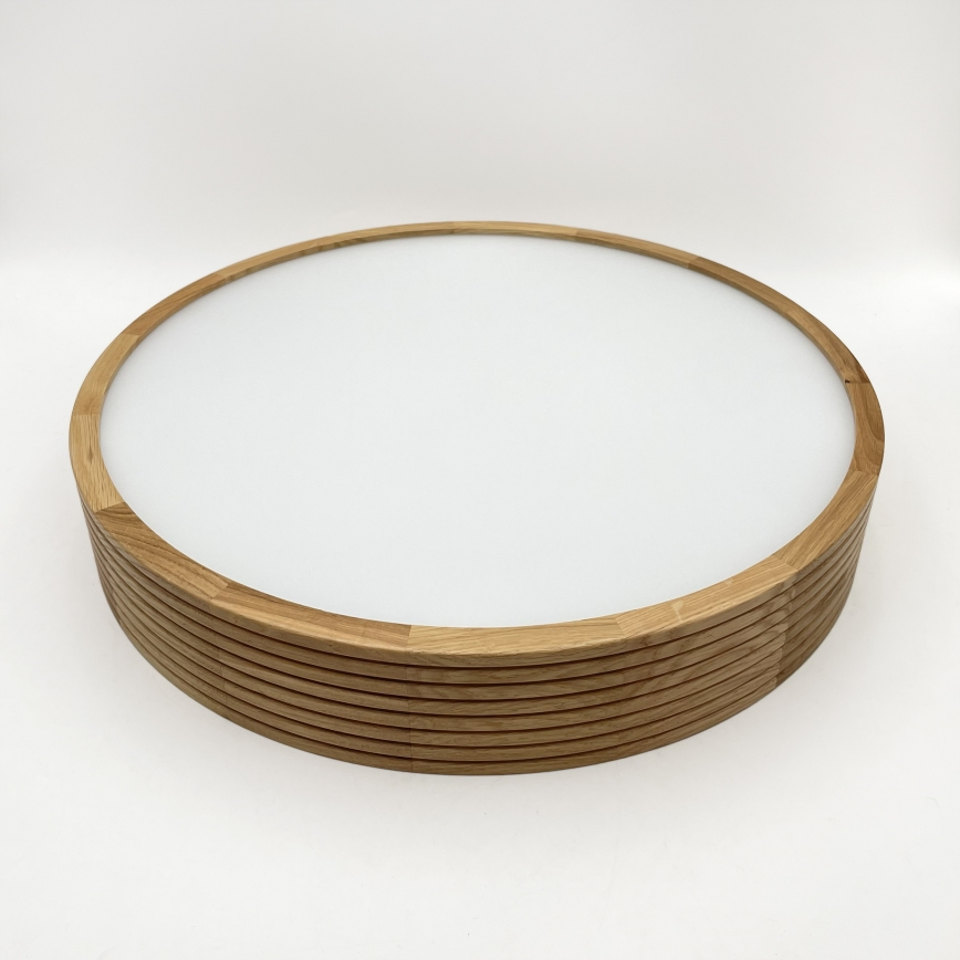 BRILAGI - LED φωτιστικό οροφής CARVALHO MODERN 3xE27/60W/230V Ø 47,5 cm, σε απόχρωση δρυός