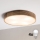 Brilagi - LED φωτιστικό οροφής CARVALHO MODERN 4xE27/60W/230V σε απόχρωση δρυός, διάμ. 57,5 cm