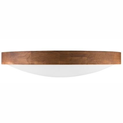 Brilagi - LED φωτιστικό οροφής CARVALHO SLIM 3xE27/15W/230V σε απόχρωση δρυός-κερασιάς Ø 47 cm