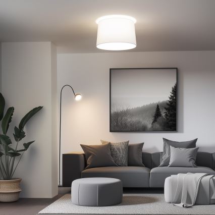 Brilagi - LED Φωτιστικό οροφής CERIA 1xE27/40W/230V Ø 45 cm λευκό